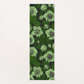 Witte Hellebores met bladeren Yogamat (Voorkant)