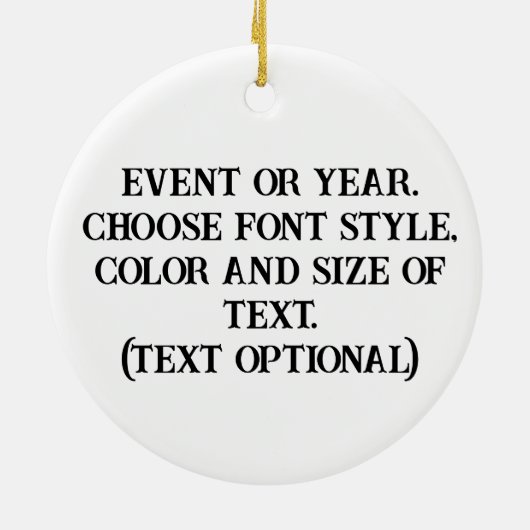 Witte Helm Kerstmis Keramisch Ornament (Achterkant)