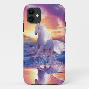 Witte Hengst iPhone 5G Hoesje