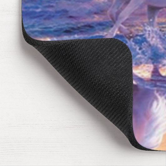 Witte hengst Muismat (Hoek)