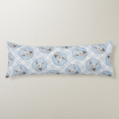 Witte Herder Schilderij Schattigee Originele Pet D Lichaamskussen (Voorkant)