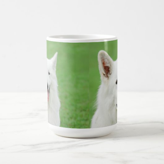 Witte Herdershond mok (Center)