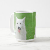 Witte Herdershond mok (Voorkant links)