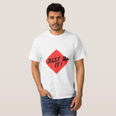 Witte heren t-shirt  (Voorkant volledig)