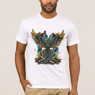 Witte heren t-shirt met 'Street Style' erop
