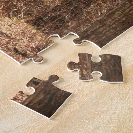 Witte herenbok legpuzzel (Zijkant)