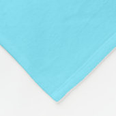 Witte Hermelijn Cute Fret Liefhebber Kunst Fleece Deken (Hoek)