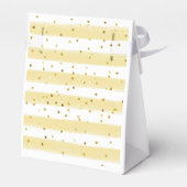 Witte Hete luchtballon baby shower gouden glitter Bedankdoosjes (Achterkant)