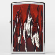 Witte hete vlam Abstract