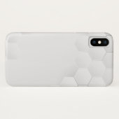 witte hexagon abstract Case-Mate iPhone case (Achterkant (horizontaal))