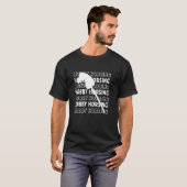 Witte Hobby Paardrijden T-shirt (Voorkant volledig)