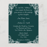 Witte hoeken voor bruiloft zwemmen op SeaBlue