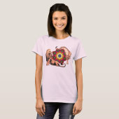 witte hoes t-shirt (Voorkant volledig)