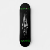 witte hokschillen van HEADSTONE Persoonlijk Skateboard (Voorkant)