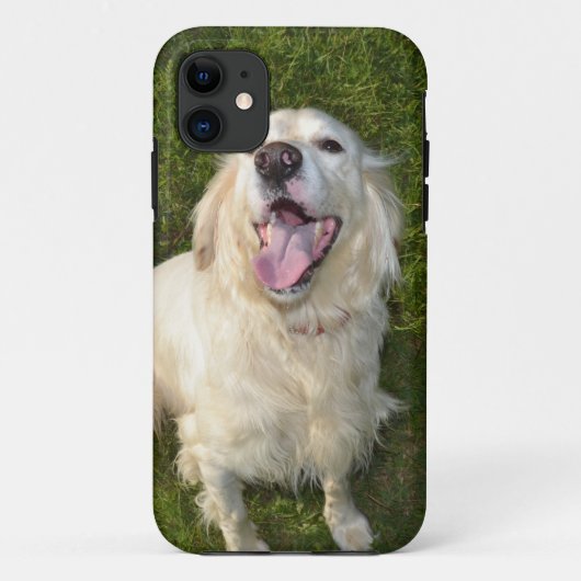 Witte hond Case-Mate iPhone case (Achterkant)