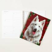 Witte Hond Kerst Planner Kerstcadeau (Display)