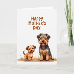 Witte Honden Patroonaard Kaart