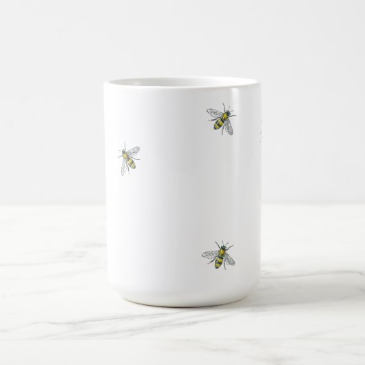 Witte Honeybee Mok (Center)
