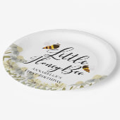 Witte honingbijen van Birthday Paper Bord (Gekanteld)