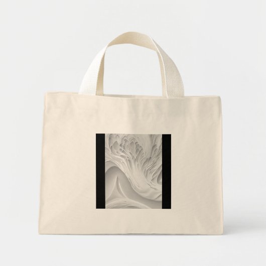 Witte Honingraat Canvas tas (Voorkant)