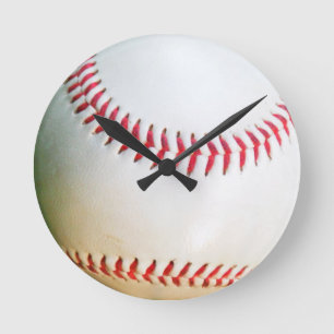 Witte honkbal klok