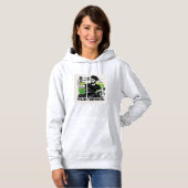 Witte hoodie  (Voorkant volledig)