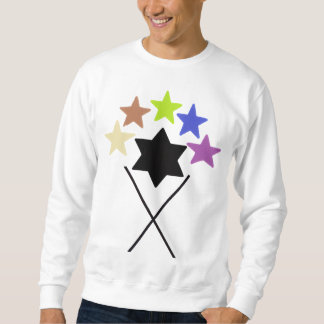 witte hoodie trui
