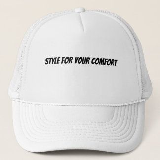 Witte hoofdpet  trucker pet