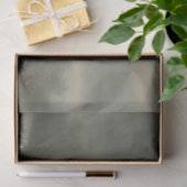 Witte hooglandkoe en kalf decoupage tissuepapier (Geschenk)