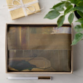 WITTE HORSE MET HONDEN EN DALCONS IN STABIEL TISSUEPAPIER (Geschenk)