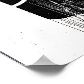 Witte hout Rustige melk Jug Home Wall Art Poster (Hoek)