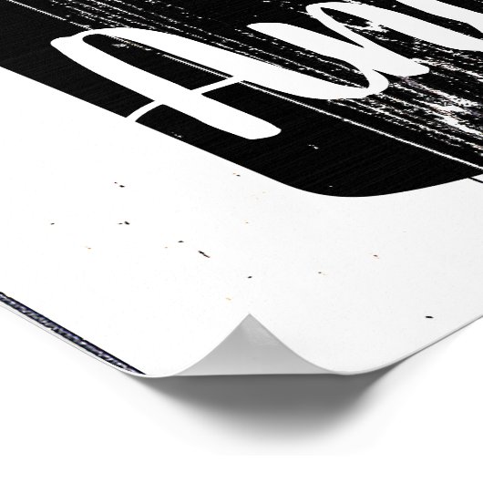 Witte hout Rustige melk Jug Home Wall Art Poster (Hoek)