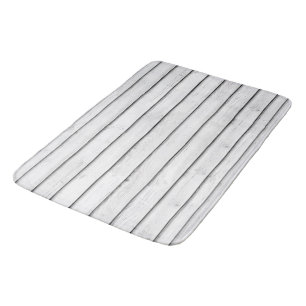 Witte houten latten Inpakpapier naadloos Stree Badmat