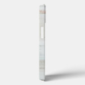 Witte houtkorrel Case-Mate iPhone case (Achterkant / Rechts)