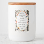 Witte houtproducten Etiket Roos Gold Lijst Butterf (Voorkant)