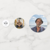 Witte houtvogels voor altijd in ons hart Schimmels Confetti (Achterkanten)