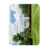 Witte Huis 1 Magneet (Verticaal)