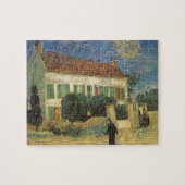 Witte Huis bij nacht door Vincent van Gogh Legpuzzel (Horizontaal)