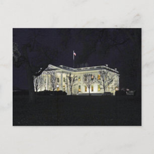 Witte Huis bij Night Washington DC 003 Briefkaart