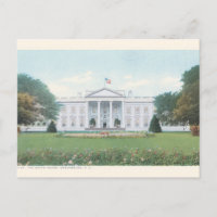 Witte Huis Briefkaart - Herdruk