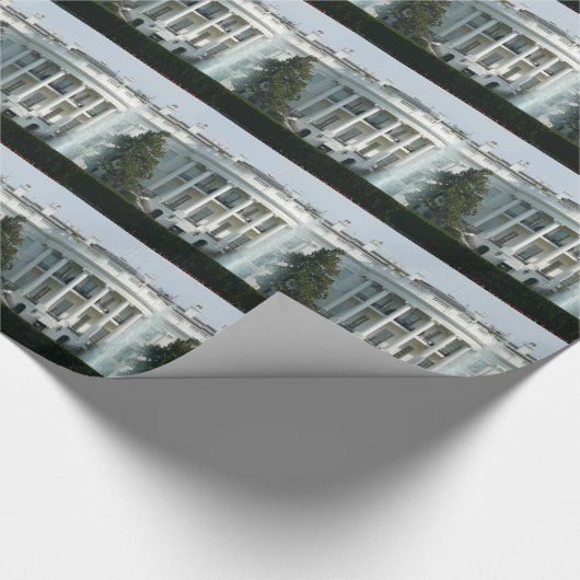 Witte Huis Cadeaupapier (Hoek)