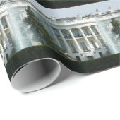 Witte Huis Cadeaupapier (Rol Hoek)