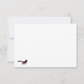 Witte Huis en Nationale Boom sparen de Datum Save The Date (Achterkant)