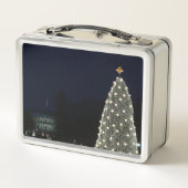 Witte Huis en Nationale Kerstfeestdag rond de bome (Achterkant)