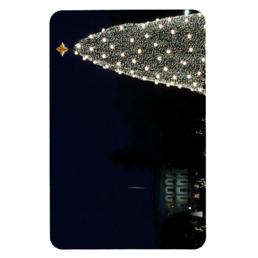 Witte Huis en Nationale Kerstfeestdag rond de bome Magneet (Verticaal)