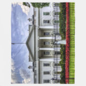 WITTE HUIS FLEECE DEKEN (Voorkant)