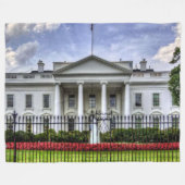 WITTE HUIS FLEECE DEKEN (Voorkant (Horizontaal))