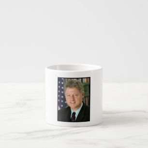 Witte Huis-foto van president Bill Clinton Espresso Kop