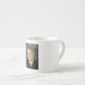 Witte Huis-foto van president Bill Clinton Espresso Kop (Voorkant rechts)