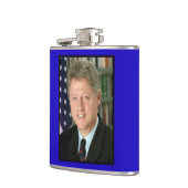 Witte Huis-foto van president Bill Clinton Heupfles (Links)
